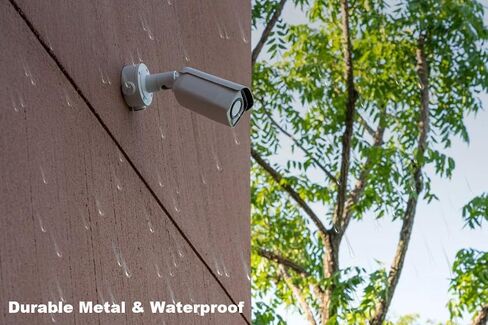Universal Junction Box Mount Bracket, Metal Aluminum & Waterproof, Security Camera Junction Box for Bullet Dome IP CCTV Camera, Wall Ceiling Mount Hide Cable in Kuwait
