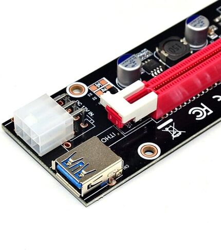 DAGIJIRD MINI PCI-E Riser Board PCIe إلى PCI Express 16X Riser لأجهزة الكمبيوتر المحمول بطاقة الرسومات الخارجية EXP GDC BTC MPCIe إلى بطاقة تعدين فتحة PCI-E in Kuwait