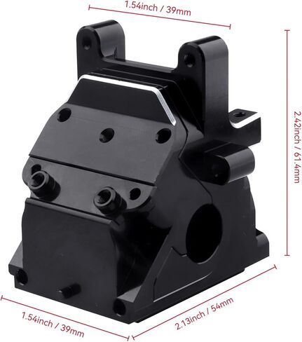 Aluminum Gearbox Case Set HD for 6S Arrma Kraton Typhon Notorious Outcast Mojave Infraction Felony Talion Limitless BLX, Replaces AR310854 (Red) in Saudi Arabia