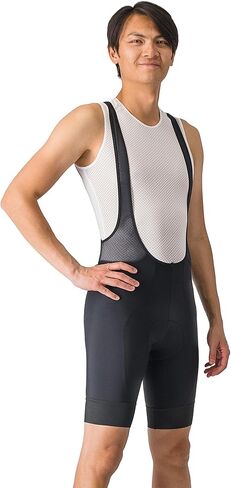 Castelli Men’s Entrata 2 Bibshort for Road and Gravel Biking I Cycling in Saudi Arabia