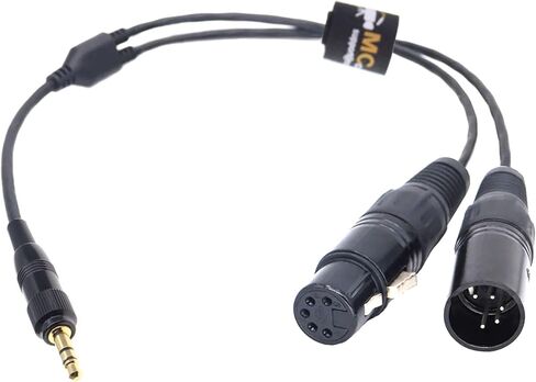 كابل محول DMX مع قابس 3.5 لـ NANLITE Forza، FC، PavoSlim، Pavotube ll C لكابل Aputure Sidus One DMX 50 سم in Kuwait