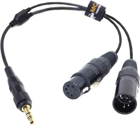 كابل محول DMX مع قابس 3.5 لـ NANLITE Forza، FC، PavoSlim، Pavotube ll C لكابل Aputure Sidus One DMX 50 سم in Kuwait