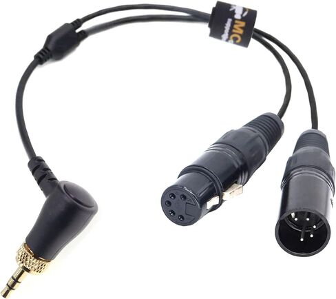 كابل محول DMX مع قابس 3.5 لـ NANLITE Forza، FC، PavoSlim، Pavotube ll C لكابل Aputure Sidus One DMX 50 سم in Kuwait