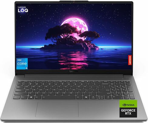 لاب توب لينوفو LOQ Essential مقاس 15.6 بوصة FHD 144 هرتز للألعاب، Intel Core i5-12450HX (8 نواة، 12 خيط)، 16 جيجابايت DDR5، 256 جيجابايت SSD، GeForce RTX 2050، HDMI، Wi-Fi 6، بلوتوث، قارئ بطاقات، Windows 11، Luna Gray in Kuwait
