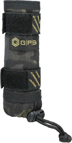 غطاء مثبط نظام تحديد المواقع العالمي (GPS) 22LR التكتيكي - غطاء كاتم صوت مقاوم للحرارة مع ملاءمة آمنة لمثبطات البندقية، مثالي للصيد واستخدام المدى in Kuwait