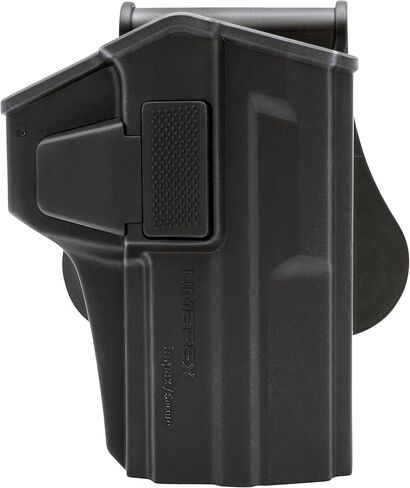 P2P Secure 68P Paddle Holster (Right Hand) — OWB Carry Holster for CO2-Powered Less-Lethal Launcher in Kuwait