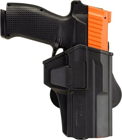 P2P Secure 68P Paddle Holster (Right Hand) — OWB Carry Holster for CO2-Powered Less-Lethal Launcher in Kuwait