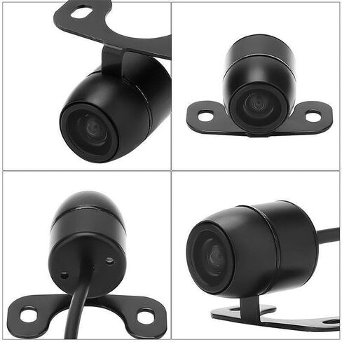 HD Backup Camera for Cars, CCD Night Vision, 170° Wide Angle Waterproof Rear View Monitor with Parking Guidelines, Blind Spot Assist, 8HolePunch in Kuwait