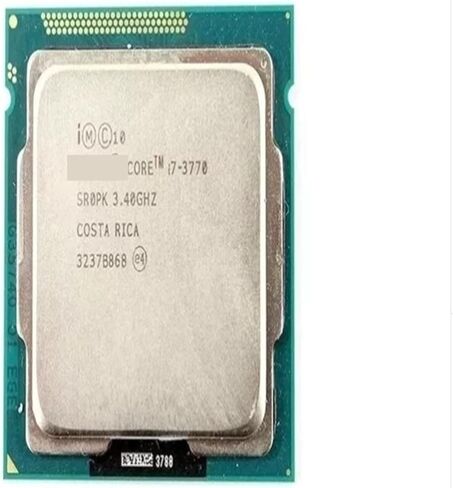 c I7 3770 3.4 جيجا هرتز 8 متر 5.0GT/s LGA 1155 SR0PK معالج سطح المكتب لوحدة المعالجة المركزية في المخزون يمكن أن يعمل in Kuwait