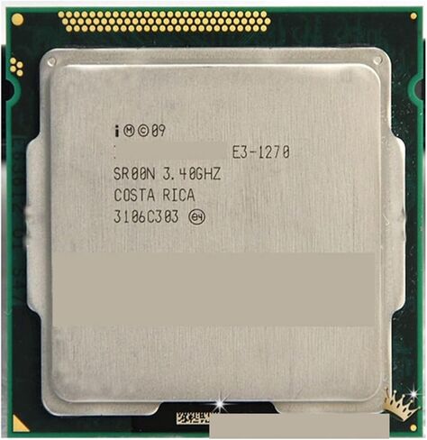 E3-1270 E3 1270 3.4 جيجا هرتز LGA1155 8 ميجا بايت رباعية c معالج وحدة المعالجة المركزية SR00N in Kuwait