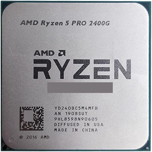 معالج وحدة المعالجة المركزية AR 5 2400G R5 Pro 3.6 جيجا هرتز رباعي النواة ثماني الخيوط 65 وات YD2400C5M4MFB مقبس AM4 in Kuwait