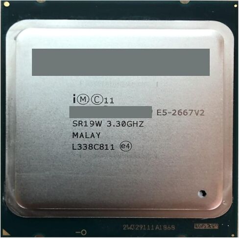 معالج E5 2667 V2 3.3 جيجا هرتز 8 كور 16 خيط ذاكرة تخزين مؤقت 25 ميجابايت SR19W 130 وات E5-2667V2 in Kuwait