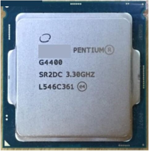 معالج P G4400 ذاكرة تخزين مؤقت 3 ميجا بايت 3.3 جيجا هرتز LGA1151 Dual c وحدة معالجة مركزية للكمبيوتر المكتبي يمكن أن تعمل في المخزون in Kuwait