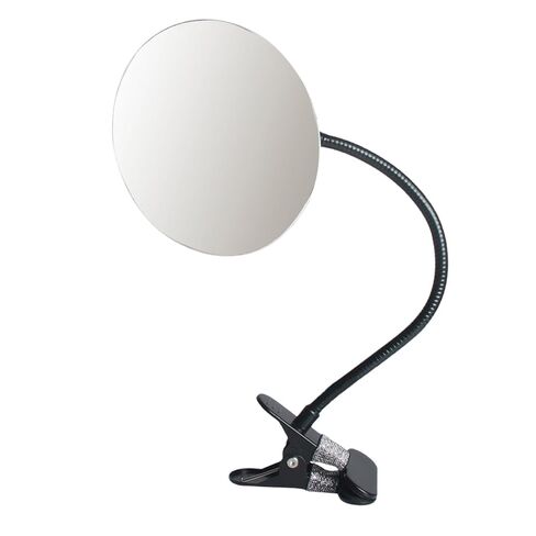 Flexible Clip on Security Mirrored Rectangle/Round Design for Desk or Cubicles Rear View Mirrored in Kuwait