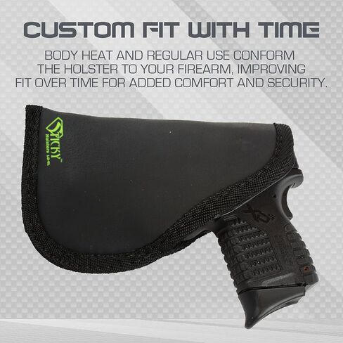 Sticky Holsters Concealment Holster for Men and Women - LG-6L MOD - Fits Full/Large Autos with up to 5" Barrels and a Rail-Mounted Laser - Suitable for Left and Right-Hand Draw in Kuwait