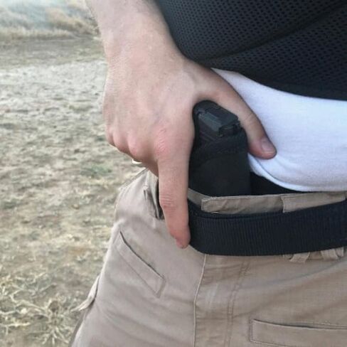 Sticky Holsters Concealment Holster for Men and Women - LG-6L MOD - Fits Full/Large Autos with up to 5" Barrels and a Rail-Mounted Laser - Suitable for Left and Right-Hand Draw in Kuwait
