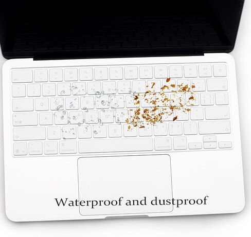 غطاء لوحة المفاتيح لجهاز MacBook Neo 13 بوصة الجديد لعام 2026 مع شريحة Apple A18Pro/A3404، وملحقات MacBook Neo 13.0 بوصة A18 Pro، وطبقة لوحة مفاتيح رفيعة للغاية من مادة TPU بتصميم أمريكي in Kuwait