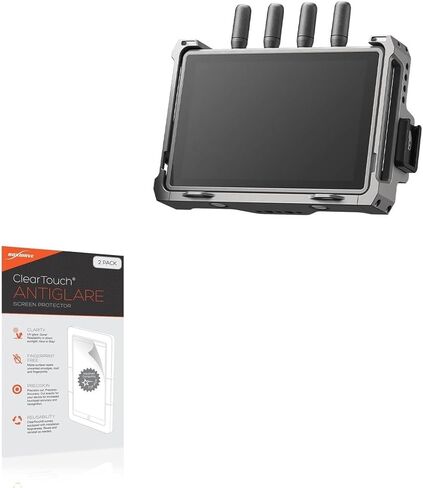 واقي شاشة BoxWave متوافق مع ناقل الحركة DJI (شاشة عالية السطوع) - ClearTouch مضاد للتوهج (عبوتان)، غلاف غشاء غير لامع مضاد لبصمات الأصابع in Kuwait