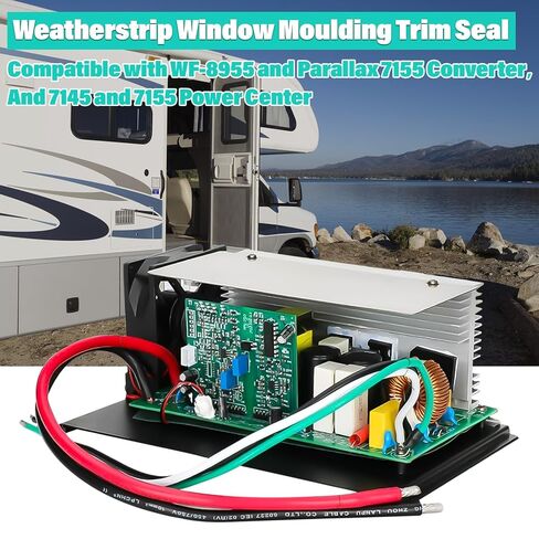 مجموعة محول الطاقة WF-8955-MBA، 55 أمبير لـ WF-8955PEC ومحول Parallax 7155 لبطارية الرصاص الحمضية RV 12 فولت in Kuwait