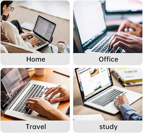شاحن كمبيوتر محمول للشحن السريع بقدرة 65 وات USB-C - بديل مثالي لجهاز Lenovo ThinkPad T480/T480s/T490/T580، وYoga 7i، وChromebook والنماذج باستخدام محول التيار المتردد، ومصدر طاقة مدمج للمنزل والمكتب والسفر in Kuwait
