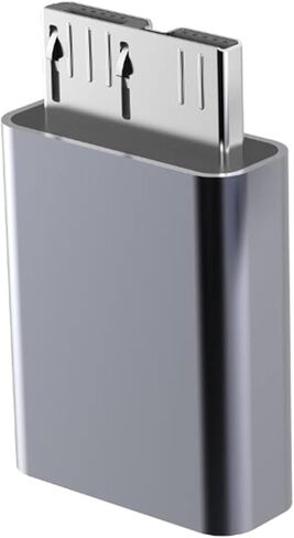 موصل محول ذكر من النوع C إلى B Usb3.0 لصندوق القرص الصلب المحمول SSD من الألومنيوم لكابل Shell Micro-b in Kuwait
