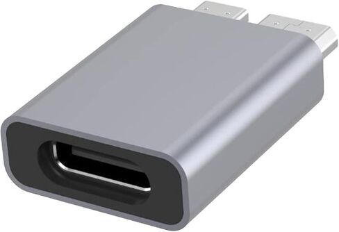 موصل محول ذكر من النوع C إلى B Usb3.0 لصندوق القرص الصلب المحمول SSD من الألومنيوم لكابل Shell Micro-b in Kuwait