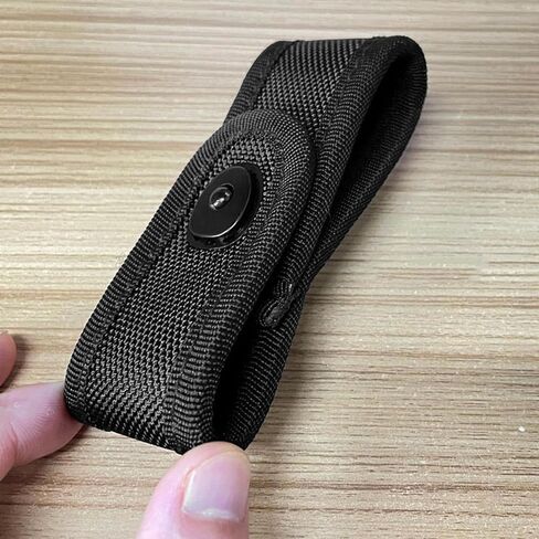 Tactic Handcuff Holsters Quick Release Standard Handcuff Cuffs Belt Strap Handcuff Case Holder Handcuff Strap, 11x4cm, Black in Kuwait
