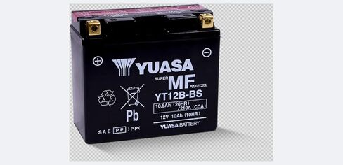 بطارية Yu asa M6212B YT12B-BS 12V AGM - خالية من الصيانة - متضمنة حزمة حمض - ضمان محدود مجاني in Kuwait