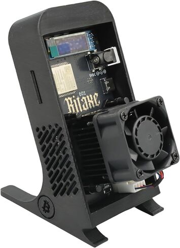 جهاز تعدين البيتكوين Bitaxe Gamma 601، BM1370 ASIC، 1.2TH/S، 18W/TH، تعدين منفرد، موفر للطاقة، مفتوح المصدر (أسود) in Kuwait