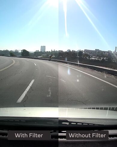 BlackVue CPL-2 Ultra-Slim Circular Polarizing Filter Reducing Glare and Reflections for Elite Series, DR970X-2CH LTE Plus Dash Cams in Kuwait