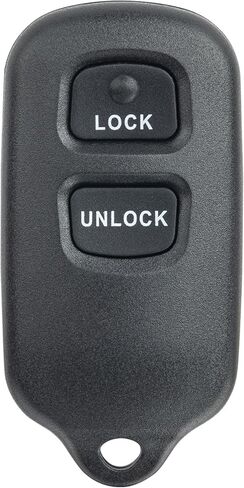 استبدال Vurkcy Key Fob لـ 2000-2006 Toyota Camry/ 03-08 Corolla Matrix/ 99-03 Sienna/ 00-03 Solara Car التحكم عن بعد للدخول بدون مفتاح، GQ43VT14T، 3 أزرار in Kuwait