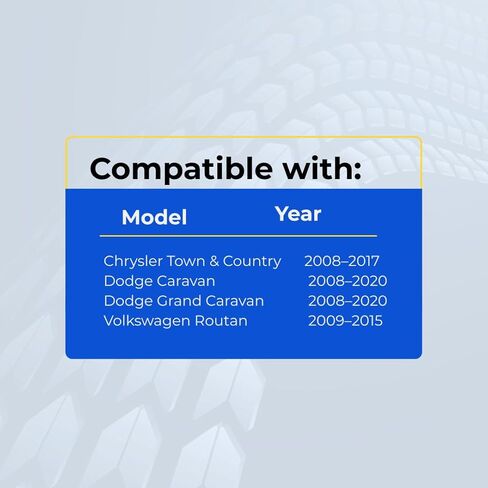 استبدال Key Fob متوافق مع Town & Country 2008-2016 FCC IYZ-C01C IYZC01C رقم الجزء 56046704 56046704AG 56046705 56046705AG حزمة من 2 in Kuwait