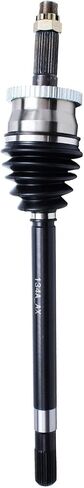 Detroit Axle - AWD Front 2pc CV Axles for 1999 2000 2001 2002 2003 2004 Jeep Grand Cherokee, 2 CV Axles Assembly Set Replacement in Saudi Arabia