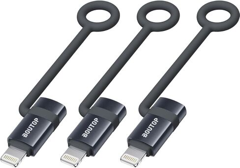 BOUTOP Apple MFi Certified USB-C to Lightning 60W Charging Adapter 2-Pack in Saudi Arabia