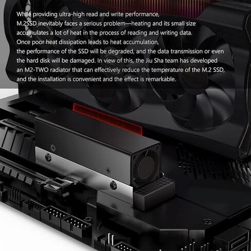 M.2 2280 SSD PCI-E NVMe بالوعة الحرارة الحالة الصلبة القرص الصلب المبرد برودة مبادل حراري من الألومنيوم التبريد لوحة حرارية برودة in Kuwait