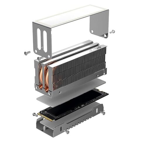 Universals Hdds Coolers أنبوب حراري مزدوج لنماذج مختلفة 2280 لسهولة التركيب على أنظمة كمبيوتر متعددة موصلات حرارية in Kuwait