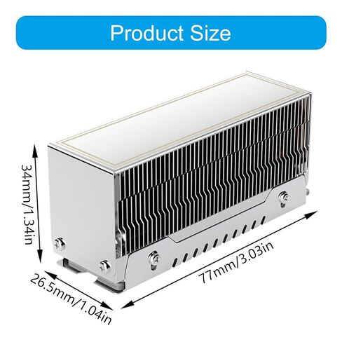 Universals Hdds Coolers أنبوب حراري مزدوج لنماذج مختلفة 2280 لسهولة التركيب على أنظمة كمبيوتر متعددة موصلات حرارية in Kuwait