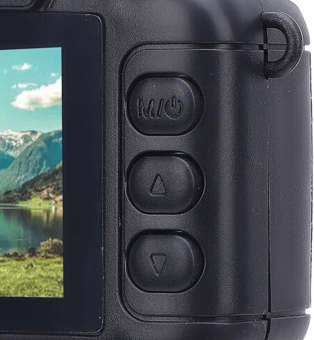 Vintage Miniature Camera, Small Thumb Sized Camera with 1.3 Inch Display Screen, 1080P HD Video Recording for Campus Student Vlog Travel and Outdoor Adventures in Kuwait