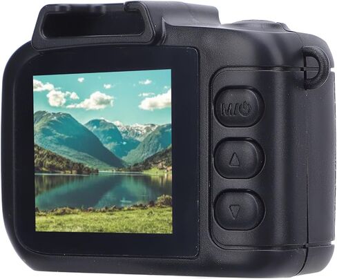 Vintage Miniature Camera, Small Thumb Sized Camera with 1.3 Inch Display Screen, 1080P HD Video Recording for Campus Student Vlog Travel and Outdoor Adventures in Kuwait
