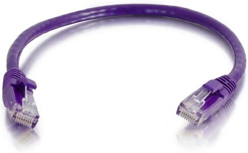 C2G - C2G 5FT CAT6 SNAGLESS UNSHIELDED (UTP) NETWORK PATCH CABLE - PURPLE in Kuwait