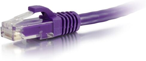 C2G - C2G 5FT CAT6 SNAGLESS UNSHIELDED (UTP) NETWORK PATCH CABLE - PURPLE in Kuwait
