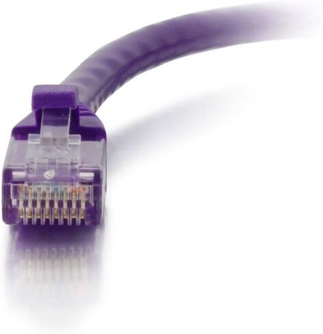 C2G - C2G 5FT CAT6 SNAGLESS UNSHIELDED (UTP) NETWORK PATCH CABLE - PURPLE in Kuwait