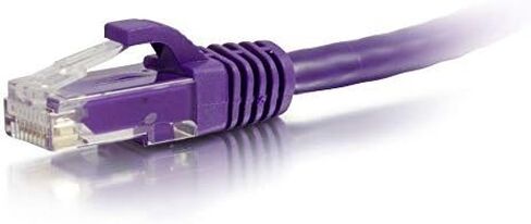 C2G - C2G 5FT CAT6 SNAGLESS UNSHIELDED (UTP) NETWORK PATCH CABLE - PURPLE in Kuwait