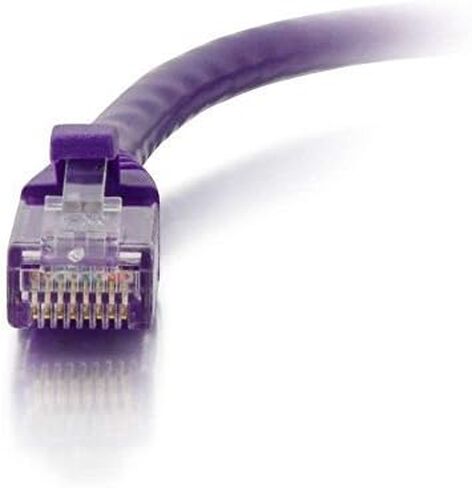 C2G - C2G 5FT CAT6 SNAGLESS UNSHIELDED (UTP) NETWORK PATCH CABLE - PURPLE in Kuwait