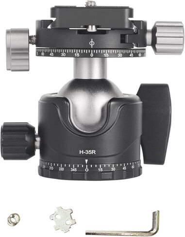 Akozon Camera Tripod Ball Head Panoramic Lightweight 360 Degree Rotation for Architectural Photography Monopod in Kuwait