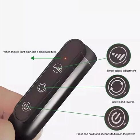 أداة Luocute Mini اللاسلكية، 3 سرعات USB قابلة لإعادة الشحن مع 12 ملحقًا، لتلميع وطحن الحفر على الهاتف اللوحي والكمبيوتر المحمول والكمبيوتر الشخصي ولوحة الدائرة PCB واللوحة الأم IC Chip in Kuwait