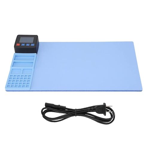 Generic Warming Pad for Electronic Glue Mobile Phone and Tablet Screen Removal Tool Maintenance Device with Screw Storage Temperature Adjustment for Repair in Kuwait