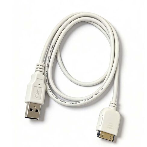 GuangMaoBo 2IN1 USB كابل شاحن مزامنة البيانات سانديسك Sansa E200 E250 E260 E270 E280 C200 Sansa Fuze 2GB/4GB/8GB مشغل Mp3 الأبيض in Kuwait