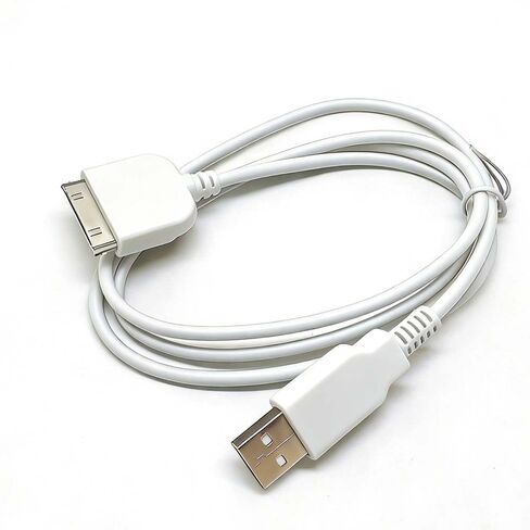 GuangMaoBo 2IN1 USB كابل شاحن مزامنة البيانات سانديسك Sansa E200 E250 E260 E270 E280 C200 Sansa Fuze 2GB/4GB/8GB مشغل Mp3 الأبيض in Kuwait