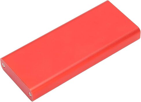 SUNGOOYUE MSATA to USB 3.0 SSD Enclosure Adapter, Aluminum Alloy Slim Design 6Gbps High Speed Transfer, with LED Light for PC Laptop OS X in Kuwait